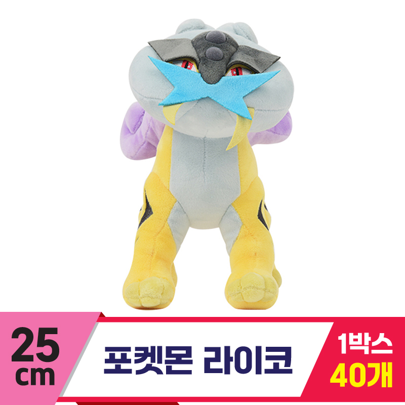 [3RD]25cm 포켓몬 라이코<40>